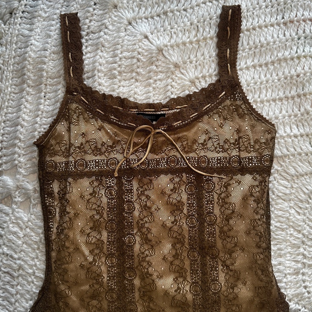 Express Lace Tank